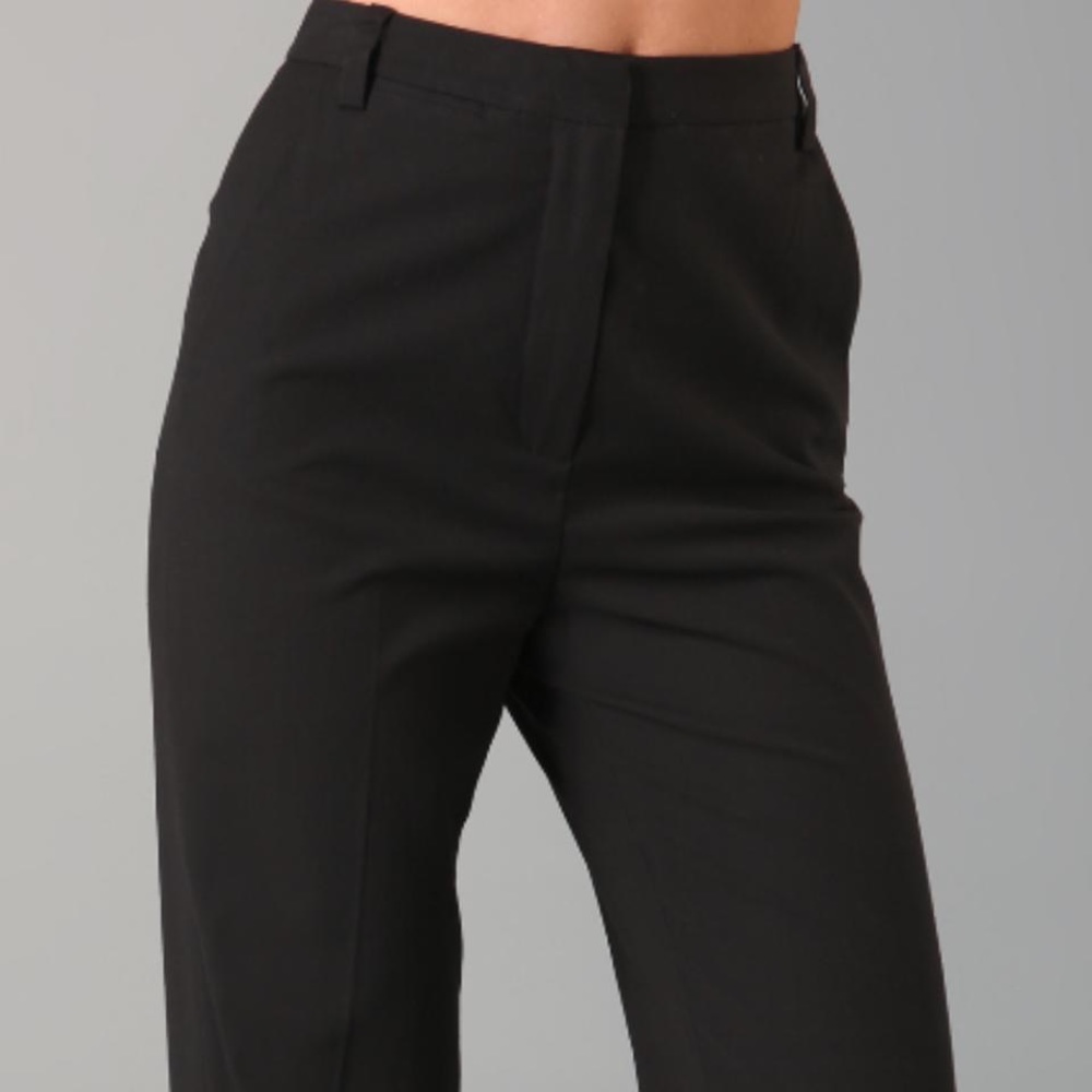 Diane von Furstenberg Black Simca Trousers